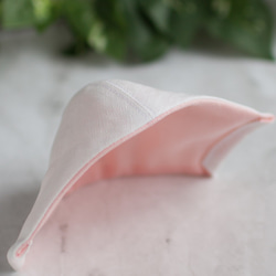 PSNY基本亞麻白色和淺粉紅色花粉黃沙過濾3D面具成人美容小臉 第4張的照片