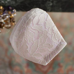 PSNY蕾絲象牙粉色花粉黃沙無紡布過濾3D面膜成人美顏面膜L49 第3張的照片