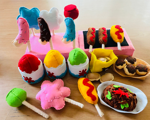 フェルトままごと オーダー受付中(´∀｀) フェルトままごとオーダー受付中】