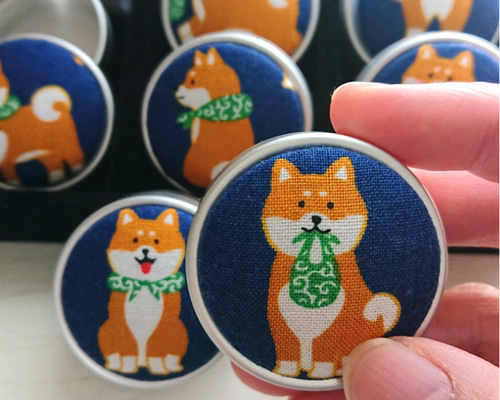 「はっちゃんのお姉さん専用」ハンドメイド オリジナル ピルケース コロンとかわいい小さな小物入れ☆色んなポーズの柴犬ちゃん☆二