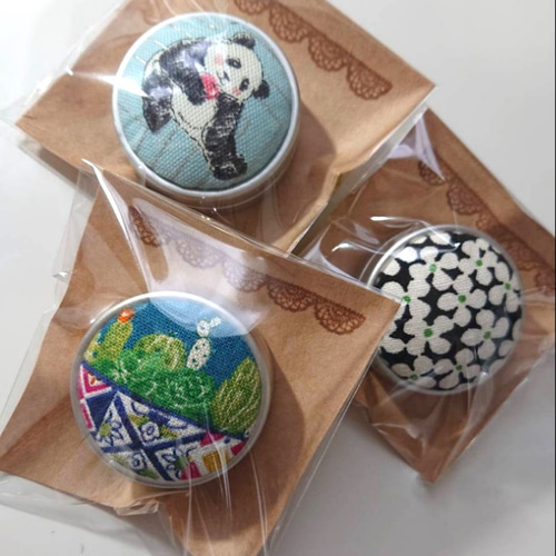 クッキー☆様用ですハンドメイド昭和レトロ柄布バスケット小物入れ2個 