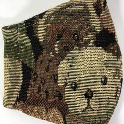 ハンドメイドマスク　テディベア　くま　インナーマスク ハンドメイドマスク テディベア くま インナーマスク