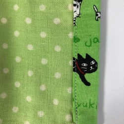 【SALE】 猫 立体 マスク  綿100 (1019) 内側Wガーゼ  可愛い ネコ 8枚目の画像