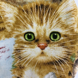 インポート 子猫 立体 マスク (1314) 内側Wガーゼ 可愛い ネコ 綿100 4枚目の画像