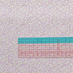 プティガーデン　pink コットンプリント  (全幅カット) 4枚目の画像