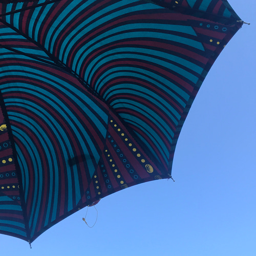 受注製作】chocho アフリカン生地 日傘 傘・日傘 chochokuukan 通販