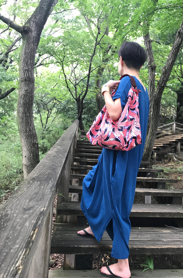 アフリカン　アズマバッグ　あずま袋　AZUMA BAG　あづま　エコバッグ　アフリカ　生地　布 9枚目の画像