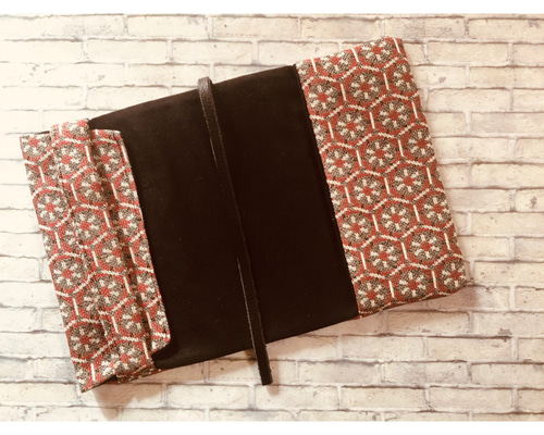 ブックカバー スペイン製ジャガード織り 文庫本、新書判、単行本用に