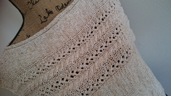 コットン糸のサマーセーター 5枚目の画像