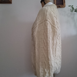 アラン模様のメンズセーター(ユニセックス) 2枚目の画像