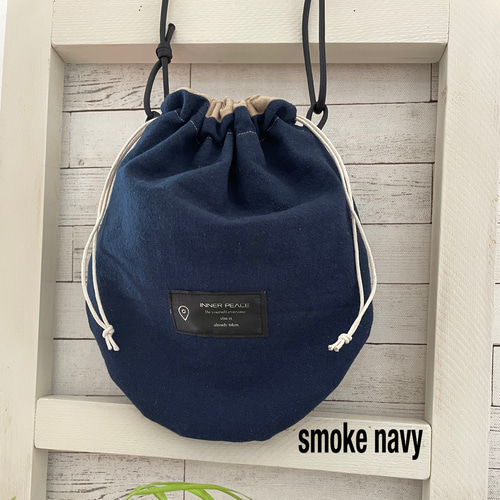 デニムx帆布x牛革 ミニショルダーバッグ Sサイズ 4色 可愛い巾着 サコッシュ | deerbag