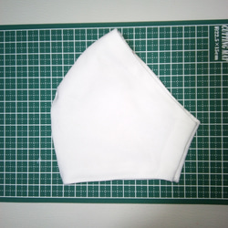 新作　送料無料　シンプルデザイン　普段使い　立体マスク　大人用　白　1枚 2枚目の画像