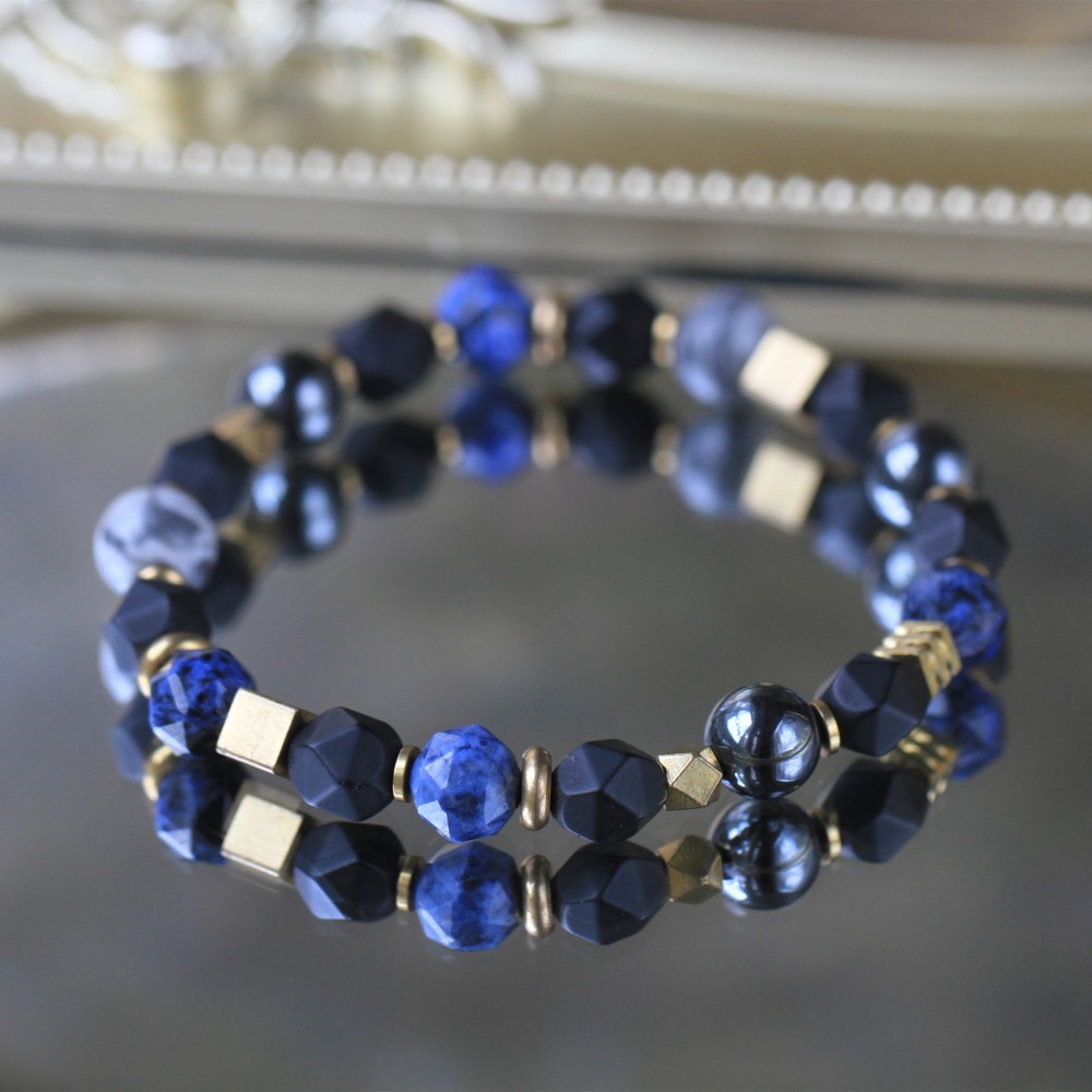 鑑賞石 台付 青瑪瑙