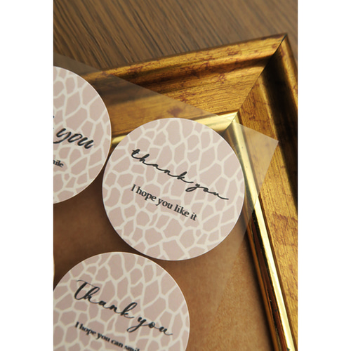 【丸＃12】ツヤありショップシール★サンキューシールアクセサリー台紙の梱包お供に 丸＃12】ツヤありショップシール☆サンキューシールアクセサリー