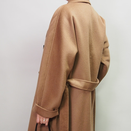 再販送料無料】ウールカシミヤリバーシブル地 ダブルブレストコート