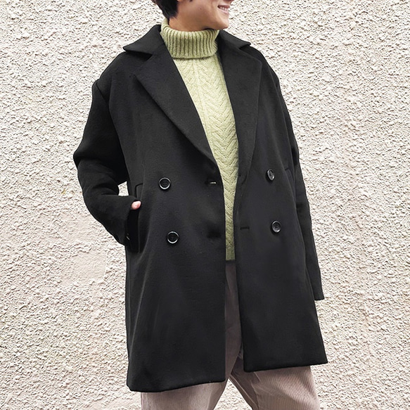 新品チェスターコート(サイズXL)ザショップティーケー THE SHOP TK - ザショップティーケー THE SHOP TK チェスター