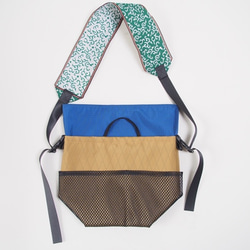 ⚮̈ ミナペルホネン/Lulu/がま口ポーチ ショルダーバッグ