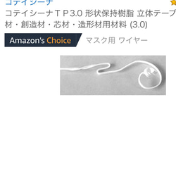 【夏マスク】大きさと厚さが選べる＊ノーズワイヤー入り　プリーツマスク＊ 3枚目の画像