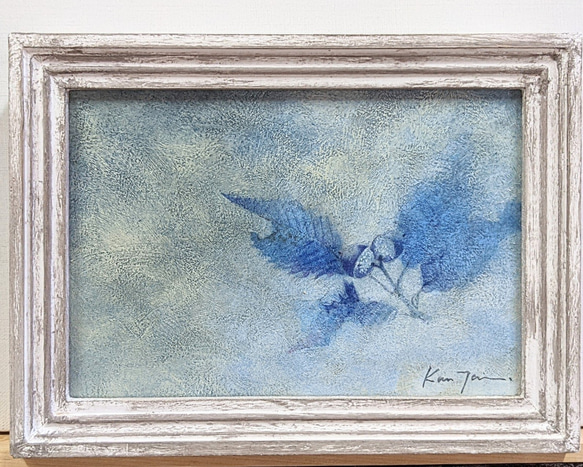 冬の虚像 No.10 〜テムペラ画〜 テムペラ画 冬の虚像