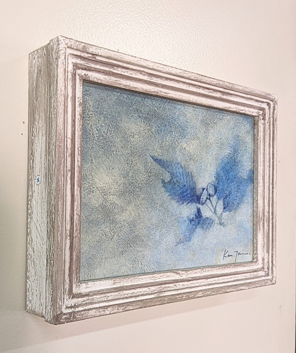 冬の虚像 No.10 〜テムペラ画〜 テムペラ画 冬の虚像