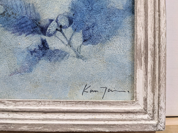 冬の虚像 No.10 〜テムペラ画〜 テムペラ画 冬の虚像