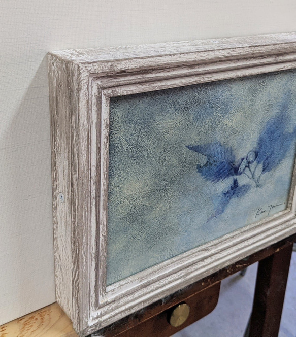 冬の虚像 No.10 〜テムペラ画〜 テムペラ画 冬の虚像