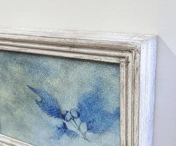 冬の虚像 No.10 〜テムペラ画〜 テムペラ画 冬の虚像