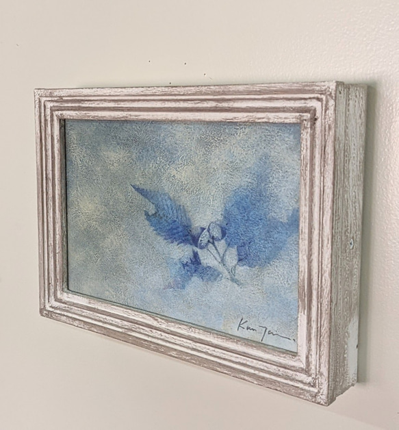 冬の虚像 No.10 〜テムペラ画〜 テムペラ画 冬の虚像