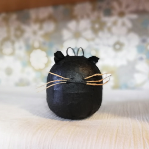 ヤマーみき様】ハロウィン飾り 黒猫とジャックオランタン ミニおばけ