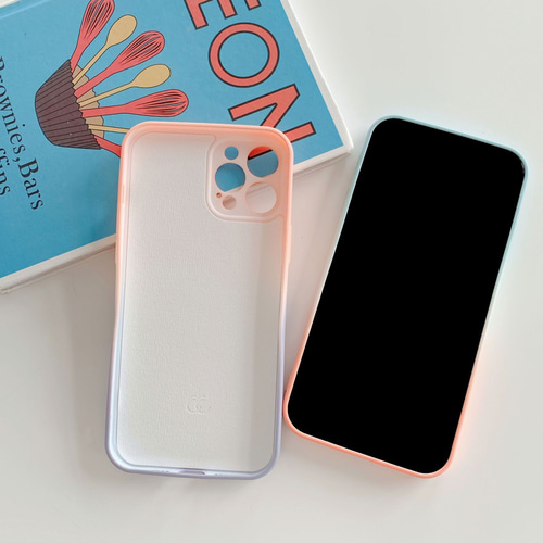 グラデーション】名前入れ iphoneスマホケース iPhone12 iPhone12mini