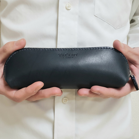 ペンケース ラウンドファスナータイプ 楽天市場】【楽天1位】ラウンドペンケース 本革 撥水 大容量 型