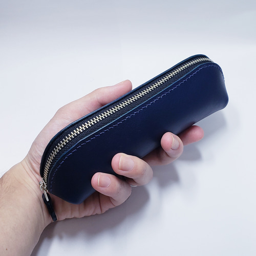 ペンケース ラウンドファスナータイプ 日本語】ラウンドZIPペンケース | HAKUの型紙