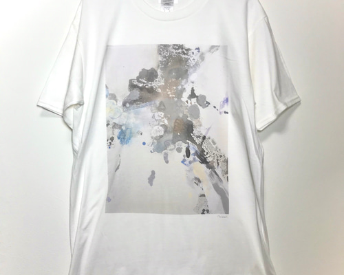 水彩画 抽象 アート Tシャツ Tシャツ MarieK 通販 9583256