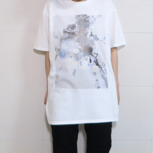 水彩画 抽象 アート Tシャツ Tシャツ MarieK 通販 9583256