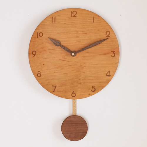 TOKYO 木製振り子時計 45cm(送料込み) 楽天市場】日本製 振り子時計 柱時計 丸型 掛け時計 おしゃれ