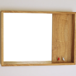 木製 箱鏡 楢材3 2枚目の画像