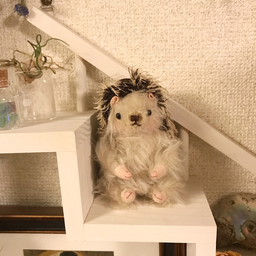 ハンドメイドテディベア作家アーティストベアハリネズミ