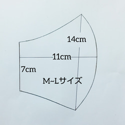 ★秋/冬★M~L/LLサイズ  ファッションマスク 6枚目の画像