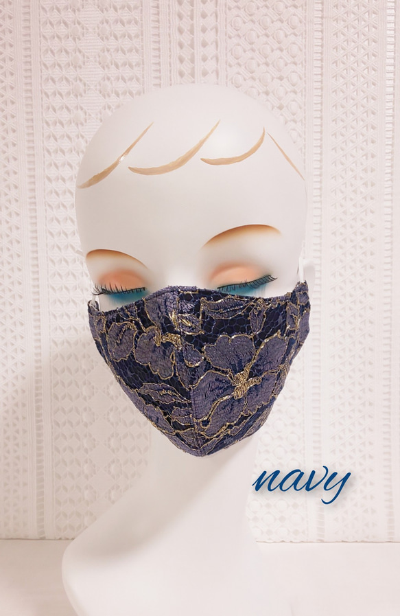 ☆フォーマル☆ファッションマスク（all season用）M~Lsize 4枚目の画像