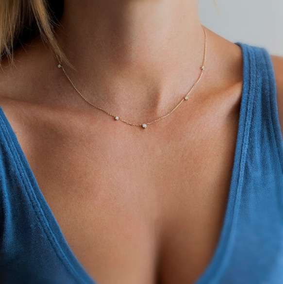 ダイヤモンドのネックレス K18YG/PG/WG【0.27ct】ペアシェイプ 雫 ダイヤモンドペンダント