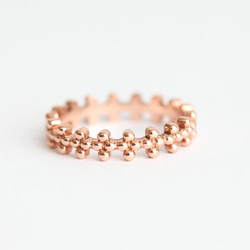 【MEJURI】14K Beaded Ring☆ビーズリング☆シンプルデザイン MEJURI】14K Beaded Ring☆ビーズリング☆シンプルデザイン