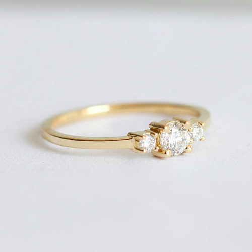 Cxsjeremy Solitaire 14k Yellow Gold 3ct Marquise Cut 7*14