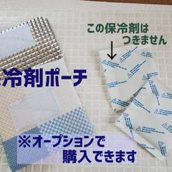 ★夏用マスク☆暑さ対策に★夏★保冷剤を入れるポケット付き★あごまでかくれる立体型大人用★表水色チェック裏ネイビー小花柄 6枚目の画像