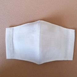 リネンマスク　フィルターポケット付き　大きめサイズ　2枚セット 2枚目の画像