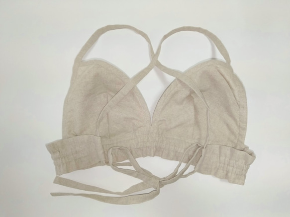 ヘンプ１００％　楽なブラジャー 3枚目の画像