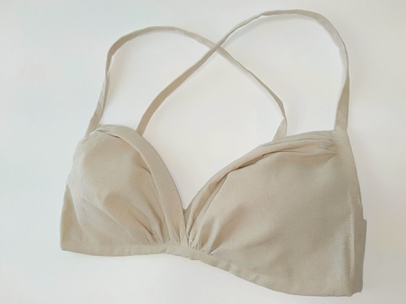 ヘンプ１００％　楽なブラジャー 2 1枚目の画像