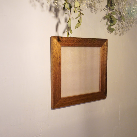 30㎝　額縁　木製フレーム　フォトフレーム　正方形 3枚目の画像