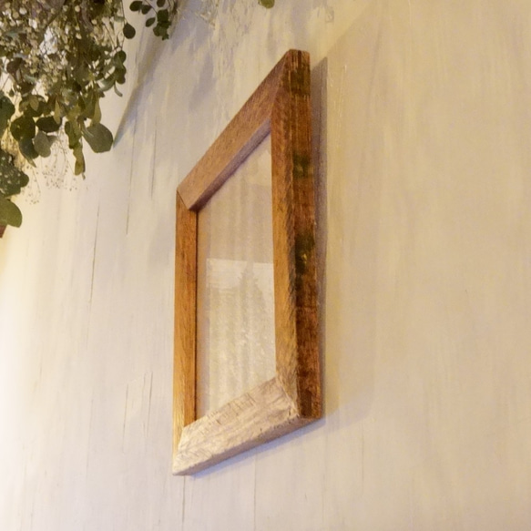 30㎝　額縁　木製フレーム　フォトフレーム　正方形 4枚目の画像