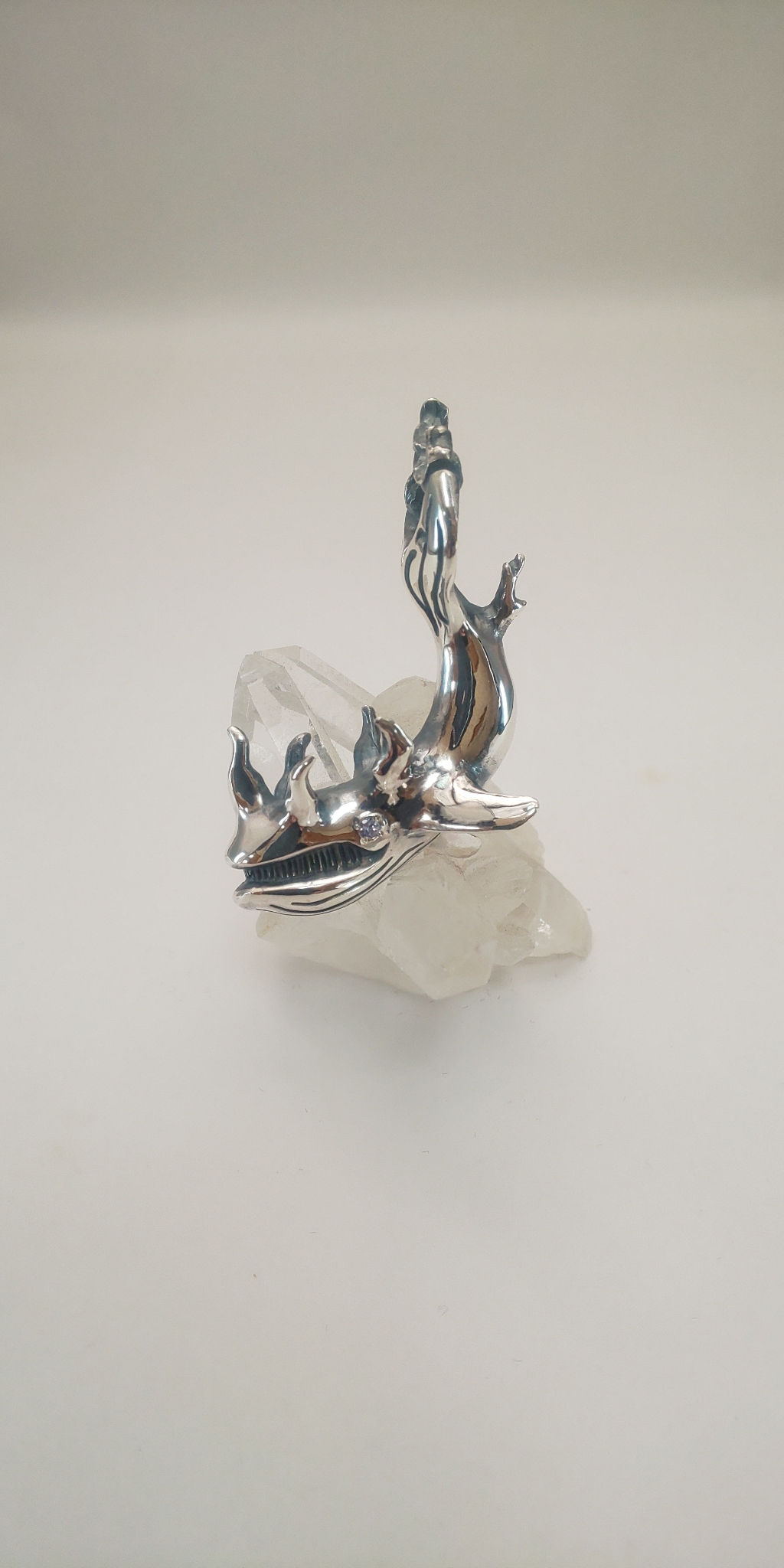 妄想幻獣シリーズ   『陽炎鯨』カスタムペンダント(タンザナイト使用) 【送料無料】