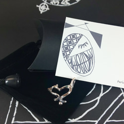 『ミカエルネコ』 ペンダント 【送料無料】 シルバー アクセサリー ネックレス silver925 3枚目の画像